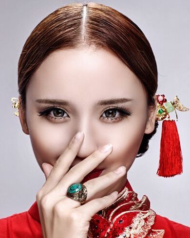 安陽時尚名人化妝**學校學校作品