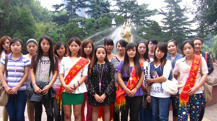 安陽美發培訓學員合照